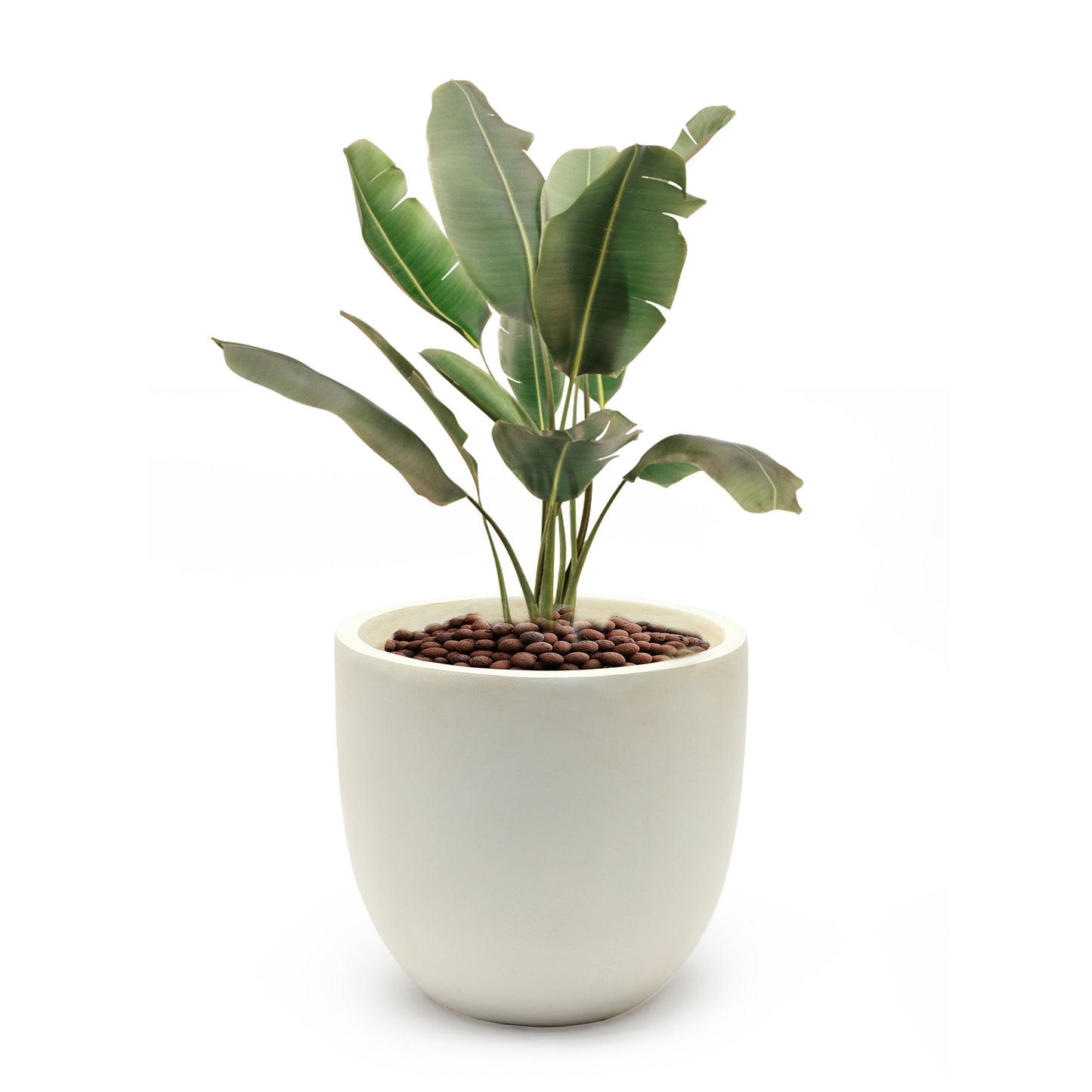Tapered Fiberstone Planter