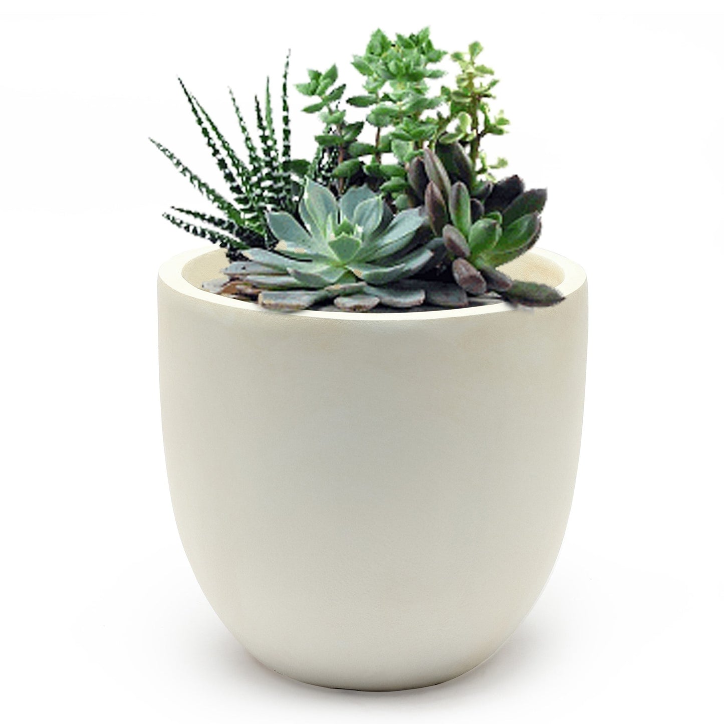 Tapered Fiberstone Planter
