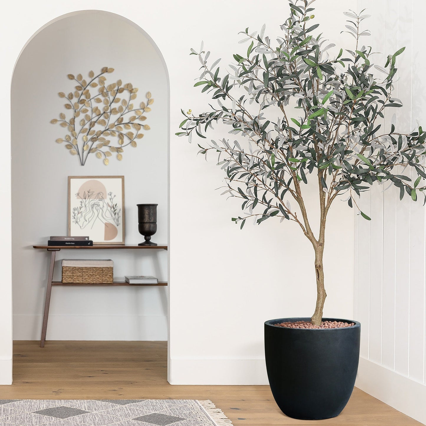 Tapered Fiberstone Planter