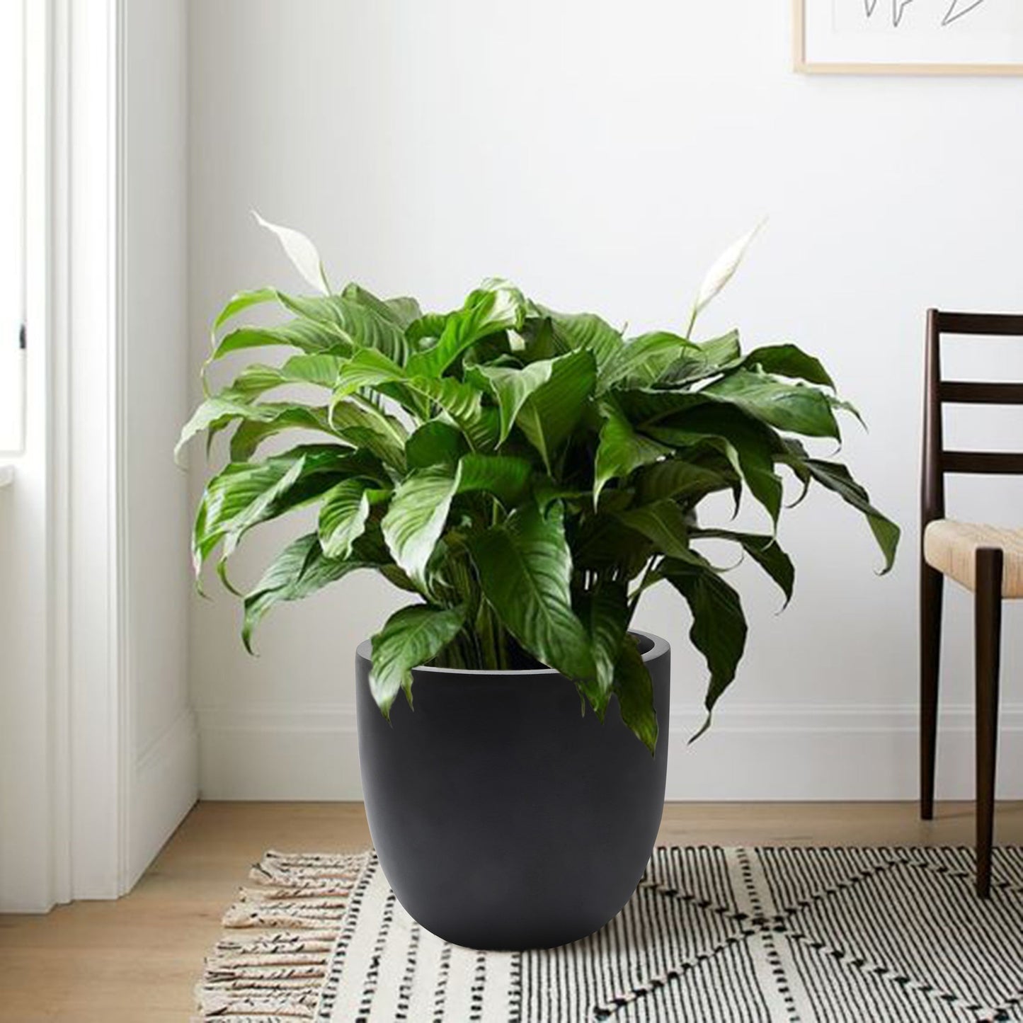 Tapered Fiberstone Planter