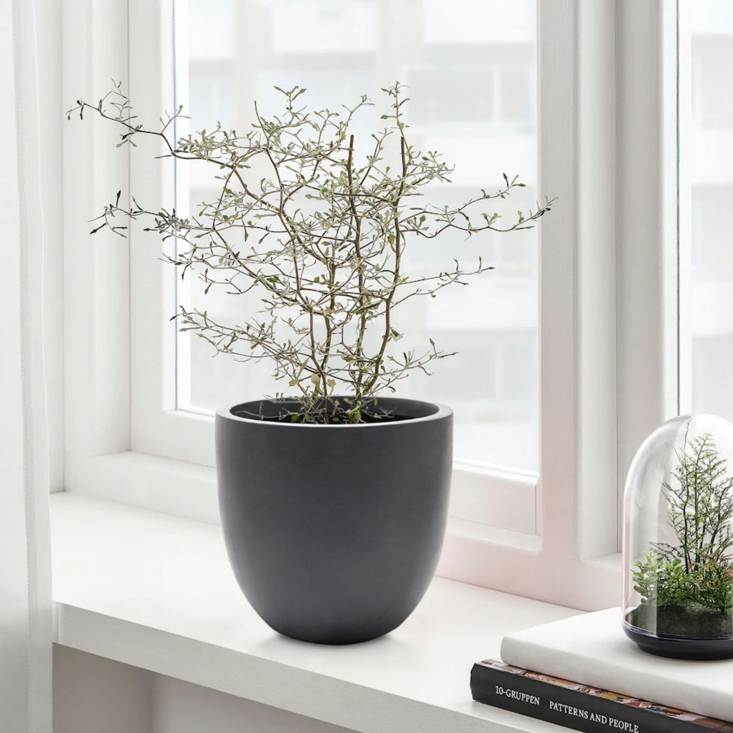 Tapered Fiberstone Planter